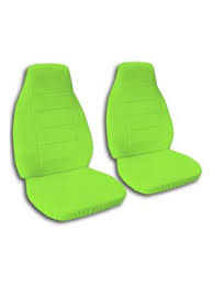 Lime Green Car Seat Covers