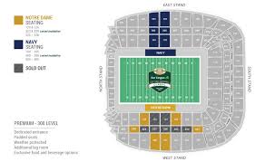 Aviva Stadium Seating Map 11 12 18 Official Notre Dame
