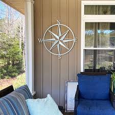 Compass Metal Wall Art Profusion Usa