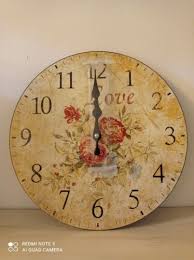 Large Vintage Wall Clocks Shabby Chic