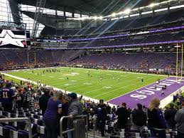 u s bank stadium section 124 home of