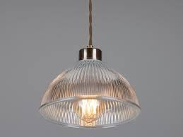 Handmade Pendant Lamp Boston Industrial Holophane Pendant By Mullan Lighting