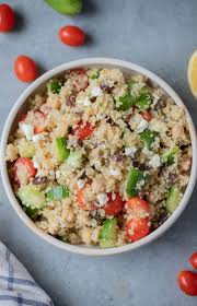 terranean quinoa salad the clean