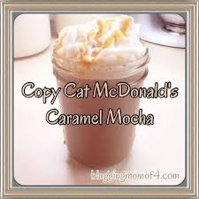 copy cat mcdonalds caramel mocha recipe