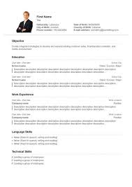 Sample Professional Resume Templates  Alib Writeessay ml Template net