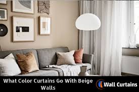 what color curtains go with beige walls