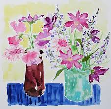 Watercolour Flower Paintings By Emma