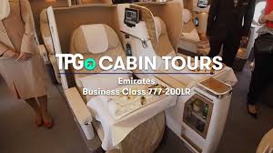 This modification has a longer flight range compared to the boeing. Cabin Tour Emirates 777 200lr Business Class Youtube
