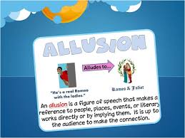 allusion how this literary device is