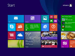 start screen layout in windows 8 1
