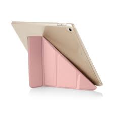 Search newegg.com for ipad case. Pipetto Origami Ipad 9 7 Clear Back Case With Rose Gold Smart Cover