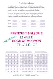 Book Of Mormon Challenge Maintaining Motherhood
