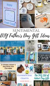 sentimental diy father s day gift ideas