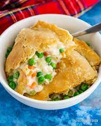 Quick And Easy Chicken And Vegetable Pie Recipes gambar png