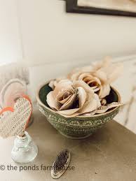 how to make paper flowers use book