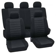 Kia Venga Seat Covers Black Complete