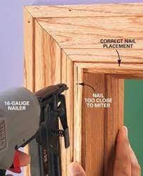 how to use a trim nailer gun diy