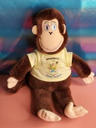 baby chunky monkey plush pauline 1996