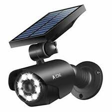 Solar Motion Sensor Light Outdoor 800lumens Led Spotlight 5 Watt Lights Ip66 For Sale Online Ebay