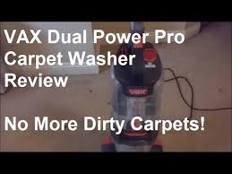 vax dual power pro carpet washer review