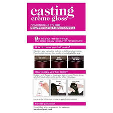Coloring your hair is only the first step. Casting Creme Gloss 360 Black Cherry Semi Permanent Hair Dye Superdrug
