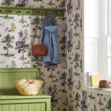 joules modern herie 8 in dawn grey non woven ivy vines 56 sq ft unpasted paste the wall wallpaper sle 11856394