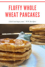 whole wheat pancakes lite cravings