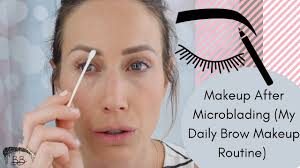 eyebrow makeup routine