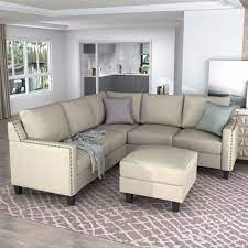 2 pieces living room sofa sets modern
