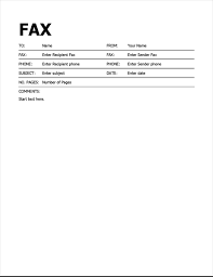 Fax Cover Sheet Word Docs Download Free Fax Cover Sheet Template