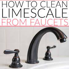 How To Easily Remove Limescale From Faucet - Frugally Blonde