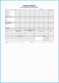 Free Printable Expense Reports Templates Beautiful Blank Expense