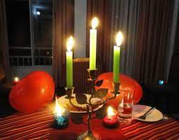 candle light dinner picture of hotel