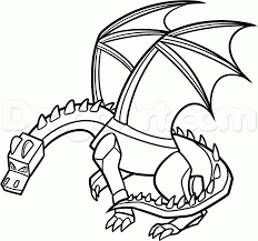See more ideas about minecraft ender dragon, minecraft, minecraft drawings. How To Draw Ender Dragon Step By Step Video Game Characters Pop Culture Free Online Dr Dragon Coloring Page Minecraft Coloring Pages Minecraft Ender Dragon