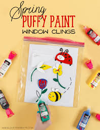You can purchase this at most hardware stores, and many have good visibility through the plastic. Spring Puffy Paint Window Clings Ilovetocreate