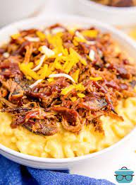 pulled pork macaroni and cheese the
