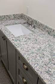 Recycled Glass Countertops Ideas