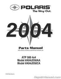 2004 polaris atp 500 4 4 parts manual