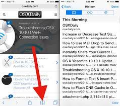 If you're just looking to get a better organized list, going with the first method will be enough. Delete Specific Pages From Safari History On Iphone Or Ipad Osxdaily