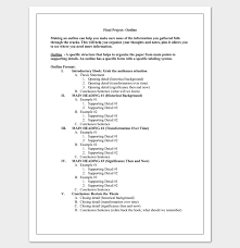 Project Outline Template  Research Essay Proposal Sample Free  