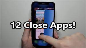 iphone 12 how to close apps multiple