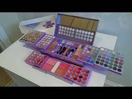 purple mega make up cosmetic set