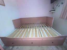 ikea hemnes pink day bed daybed with 3