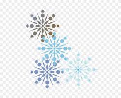 snowflake clipart transpa border