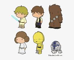 Han solo and chewbacca png. Chewbacca Clipart Han Solo Chewbacca Star Wars Cute Doodle Free Transparent Png Download Pngkey