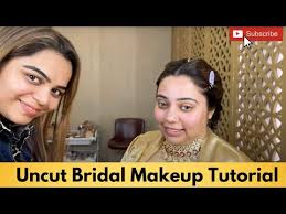uncut how to do glossy bridal makeup by