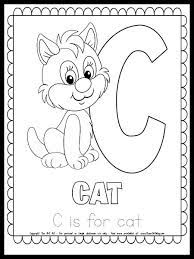 letter c is for cat free printable