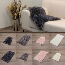 sheepskin rug imitation sheep carpet