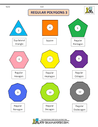 Printable Shapes 2d And 3d