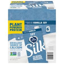 silk shelf le vanilla soy milk